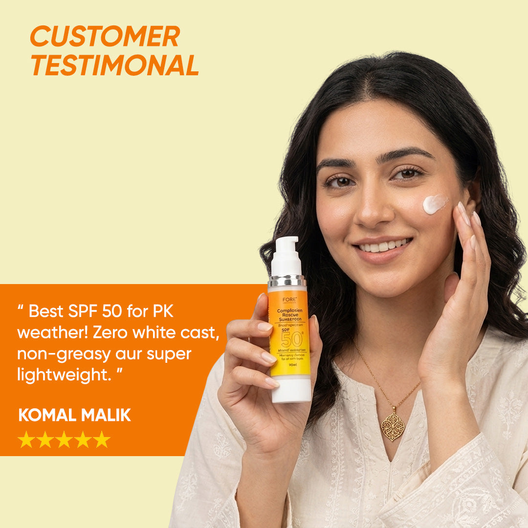 SPF 50+ Complexion Rescue Sunscreen for Ultimate Skin Protection