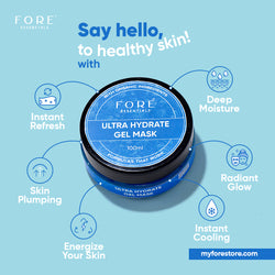 Ultra Hydrate Gel Mask - 100% Organic - Fore Essential 