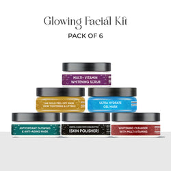 Glowing Facial Kit - Set of 6 - Fore Essential 