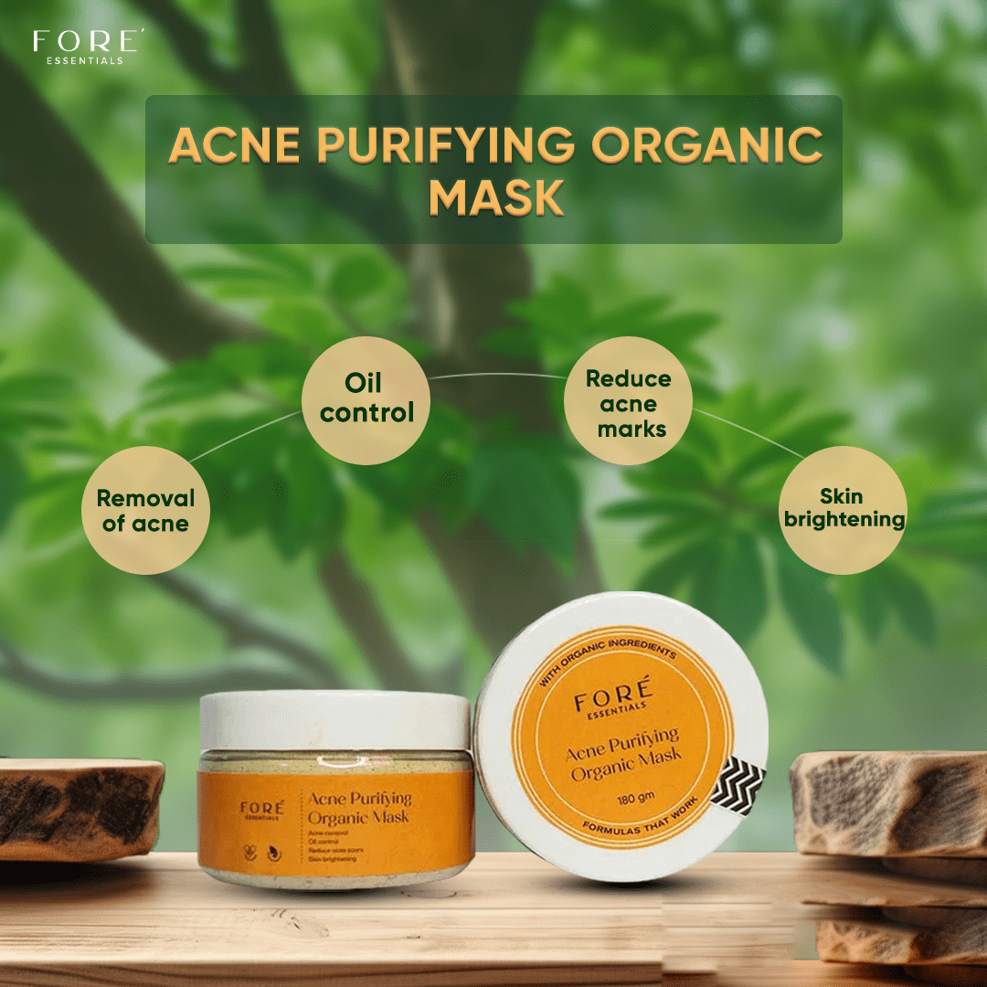 Acne Purifying Organic Mask - Fore Essential