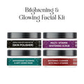 Brightening & Glowing Facial Kit - Set of 4 - Fore Essential