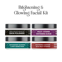 Brightening & Glowing Facial Kit - Set of 4 - Fore Essential