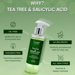 Tea Tree Gel Face Wash - Fore Essential